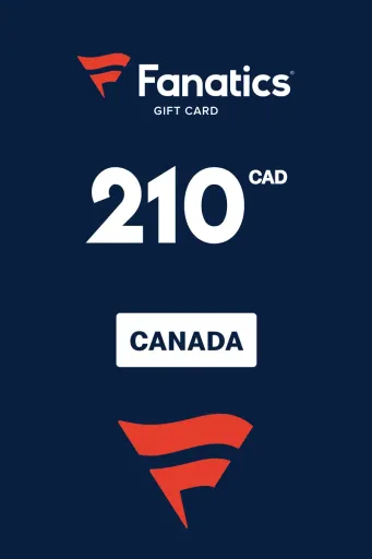 Fanatics 210 CAD Gift Card (Canada) - Digital Key