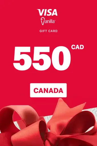 Vanilla Visa 550 CAD Gift Card (Canada) - Digital Key
