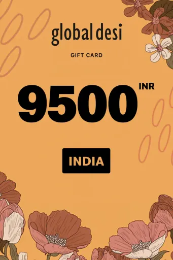 Global Desi 9500 INR Gift Card (India) - Digital Key