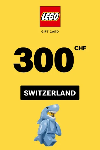 LEGO 300 CHF Gift Card (Switzerland) - Digital Key