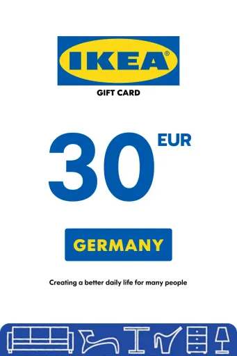 IKEA 30 EUR Gift Card (Germany) - Digital Key