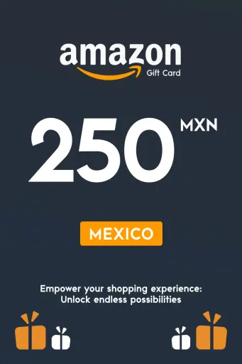 Amazon 250 MXN Gift Card (Mexico) - Digital Key