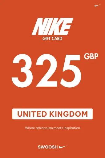 Nike 325 GBP Gift Card (United Kingdom) - Digital Key