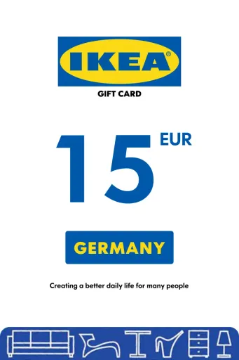 IKEA 15 EUR Gift Card (Germany) - Digital Key