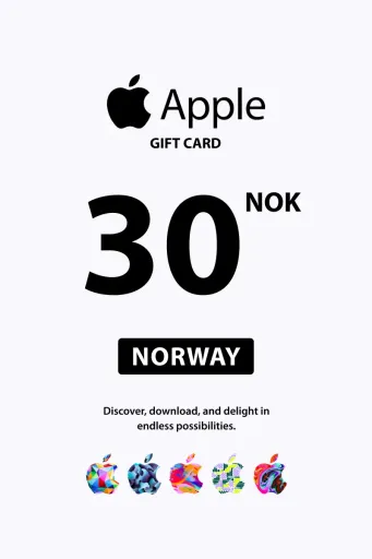 Apple 30 NOK Gift Card (Norway) - Digital Key