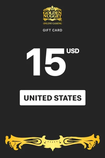 Golden Nugget Casino 15 USD Gift Card (United States) - Digital Key