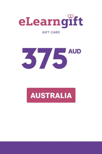 eLearnGift 375 AUD Gift Card (Australia) - Digital Key