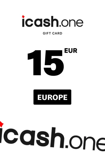 iCash.one 15 EUR Gift Card (Europe) - Digital Key