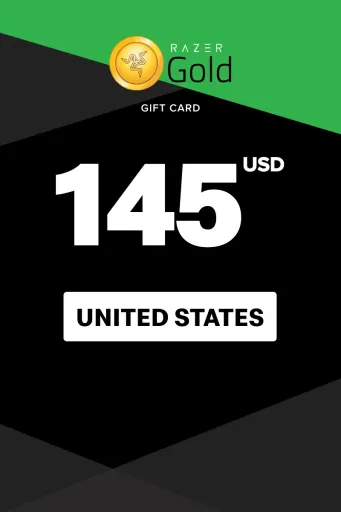Razer Gold 145 USD Gift Card (United States) - Digital Key