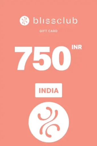 BlissClub 750 INR Gift Card (India) - Digital Key
