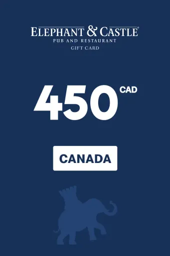 Elephant & Castle 450 CAD Gift Card (Canada) - Digital Key