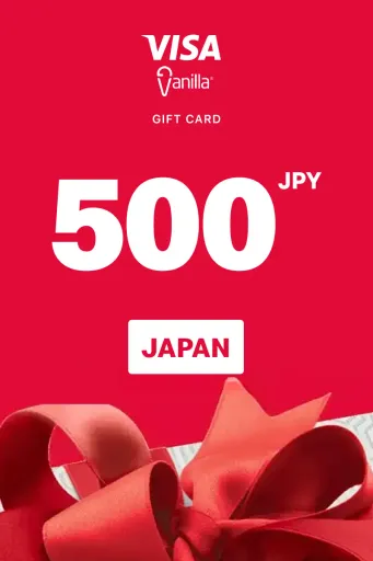 Vanilla Visa 500 JPY Gift Card (Japan) - Digital Key
