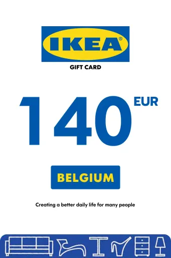 IKEA 140 EUR Gift Card (Belgium) - Digital Key