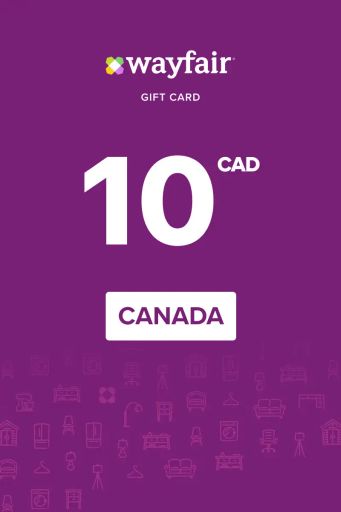 Wayfair 10 CAD Gift Card (Canada) - Digital Key