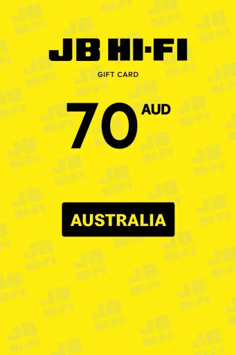 Product Image - JB HI-FI 70 AUD Gift Card (Australia) - Digital Key
