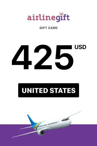 Airline Gift 425 USD Gift Card (United States) - Digital Key