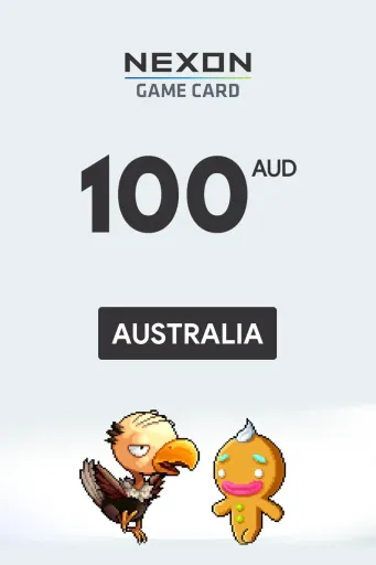 Nexon Game Card 100 AUD Gift Card (Australia) - Digital Key