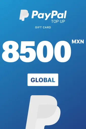 PayPal Instant Top Up 8500 MXN Gift Card (Global) - Digital Key