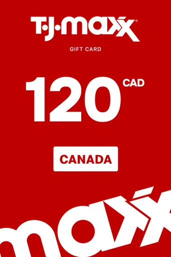 TJX 120 CAD Gift Card (Canada) - Digital Key
