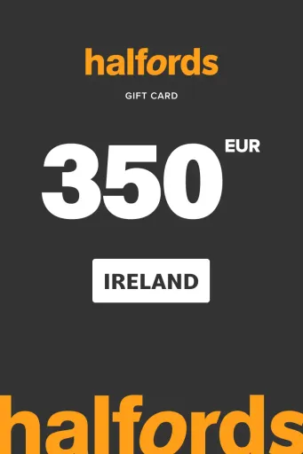 Halfords 350 EUR Gift Card (Ireland) - Digital Key
