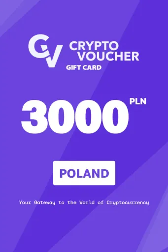 Crypto Voucher 3000 PLN Gift Card (Poland) - Digital Key
