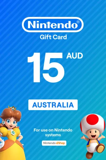 Nintendo eShop 15 AUD Gift Card (Australia) - Digital Key