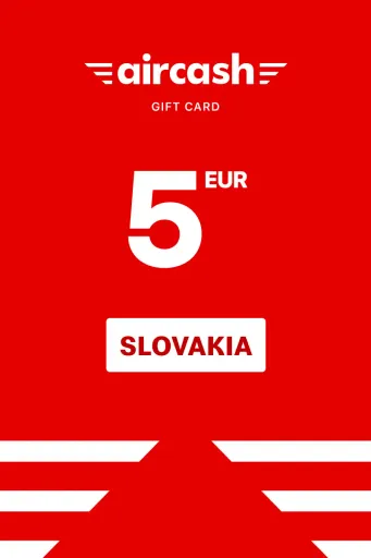 AirCash 5 EUR Gift Card (Slovakia) - Digital Key