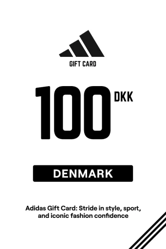 Adidas 100 DKK Gift Card (Denmark) - Digital Key