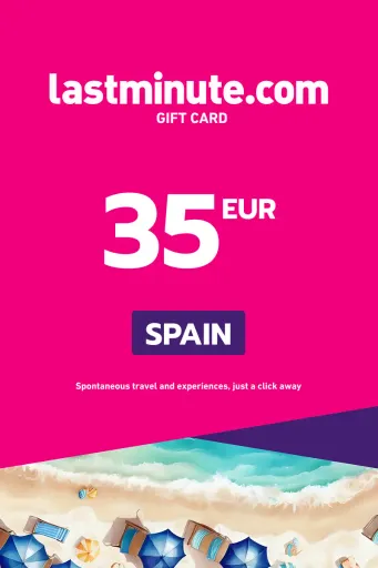 lastminute.com 35 EUR Gift Card (Spain) - Digital Key
