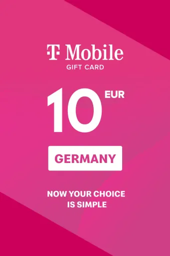 T-Mobile 10 EUR Gift Card (Germany) - Digital Key