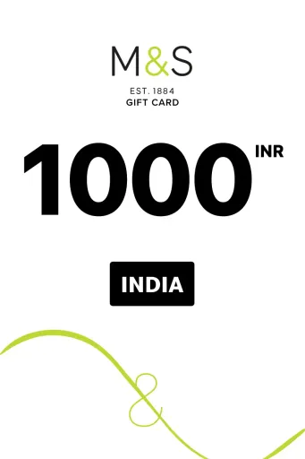 Product Image - Marks & Spencer 1000 INR Gift Card (India) - Digital Key