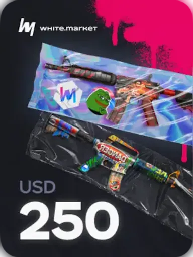 WhiteMarket 250 USD Gift Card (Global) - Digital Key