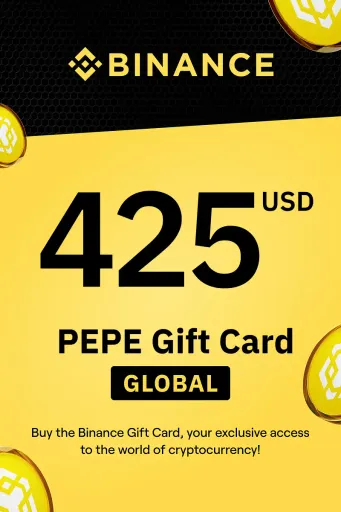 Binance (PEPE) 425 USD Gift Card (Global) - Digital Key