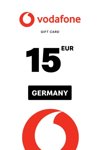 Vodafone 15 EUR Gift Card (Germany) - Digital Key