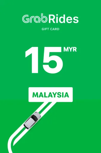 Grab Rides 15 MYR Gift Card (Malaysia) - Digital Key