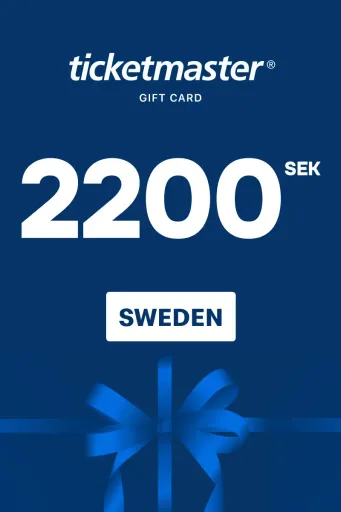 Ticketmaster 2200 SEK Gift Card (Sweden) - Digital Key