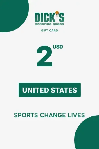 Dick's Sporting Goods 2 USD Gift Card (United States) - Digital Key