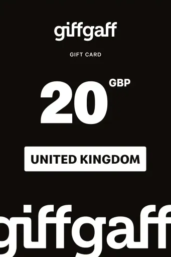 Giff Gaff 20 GBP Gift Card (United Kingdom) - Digital Key