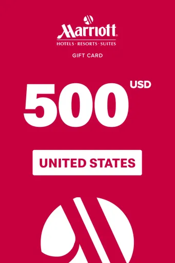 Marriott Hotels 500 USD Gift Card (United States) - Digital Key