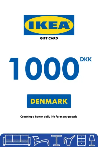 IKEA 1000 DKK Gift Card (Denmark) - Digital Key