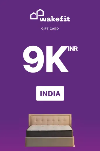 Product Image - Wakefit 9000 INR Gift Card (India) - Digital Key
