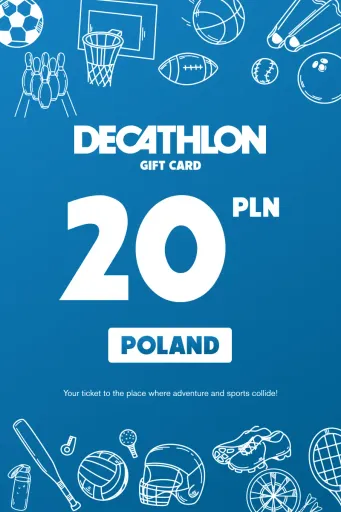 Decathlon 20 PLN Gift Card (Poland) - Digital Key