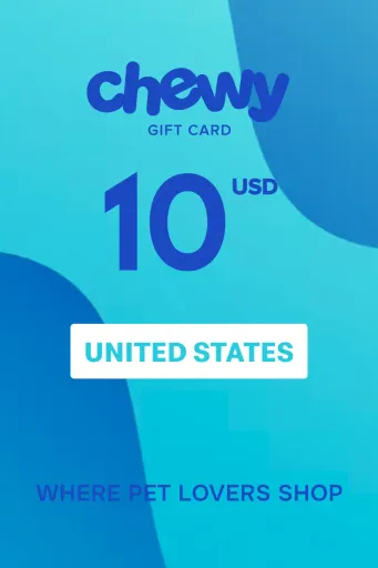 Chewy 10 USD Gift Card (United States) - Digital Key