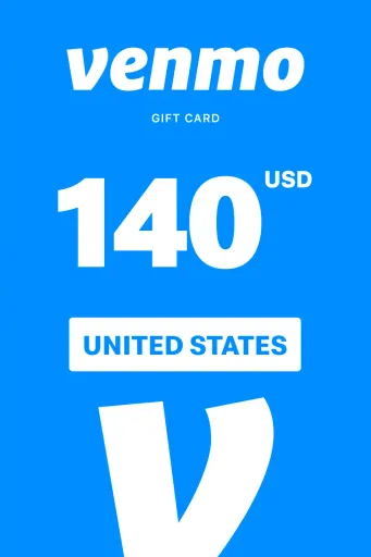 Venmo 140 USD Gift Card (United States) - Digital Key