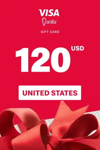 Vanilla Visa 120 USD Gift Card (United States) - Digital Key