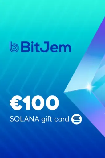 BitJem (SOL) 100 EUR Crypto Gift Card (Global) - Digital Key