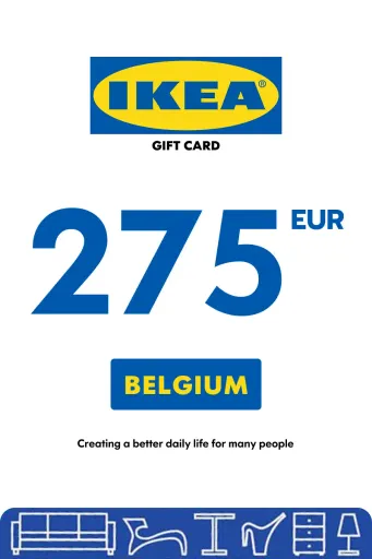 IKEA 275 EUR Gift Card (Belgium) - Digital Key