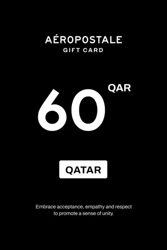 Aeropostale 60 QAR Gift Card (Qatar) - Digital Key