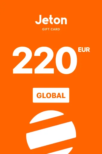 JetonCash 220 EUR Gift Card (Global) - Digital Key