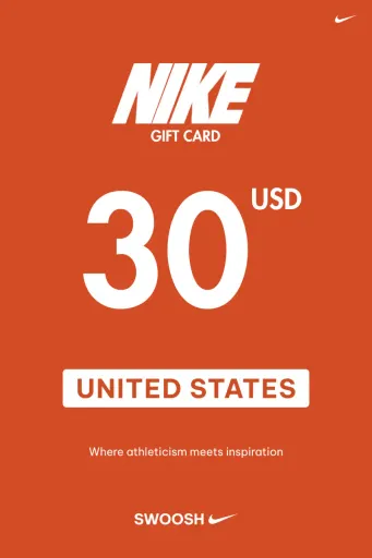 Nike 30 USD Gift Card (United States) - Digital Key